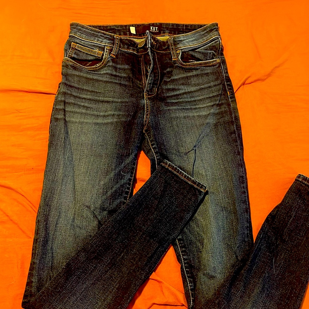 Kut skinny jeans dark wash